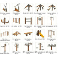 WPC Outdoor Equipment factory / Exercise Equipment